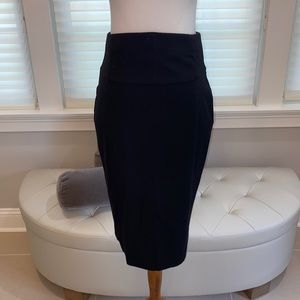 Express black pencil skirt